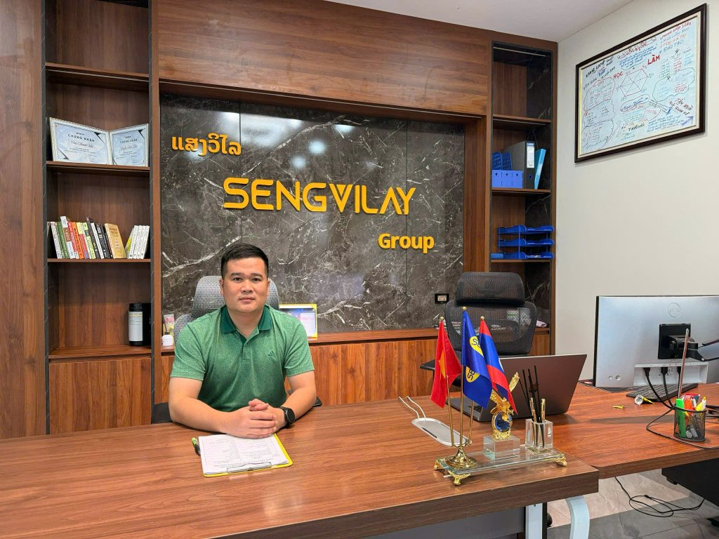Mong ước của anh Nguyễn Đình Kiên xây dựng SENGVILAY GROUP phát triển số 1 đất Lào