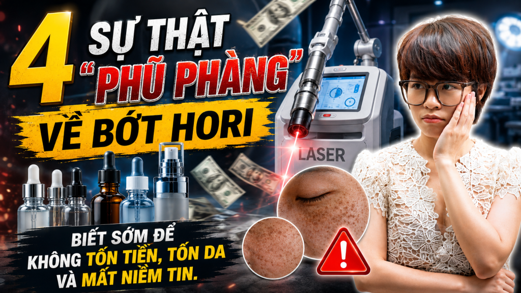 4 Sự Thật “Phũ Phàng” Về Bớt Hori: Biết Sớm Để Không Tốn Tiền, Tốn Da Và Mất Niềm Tin