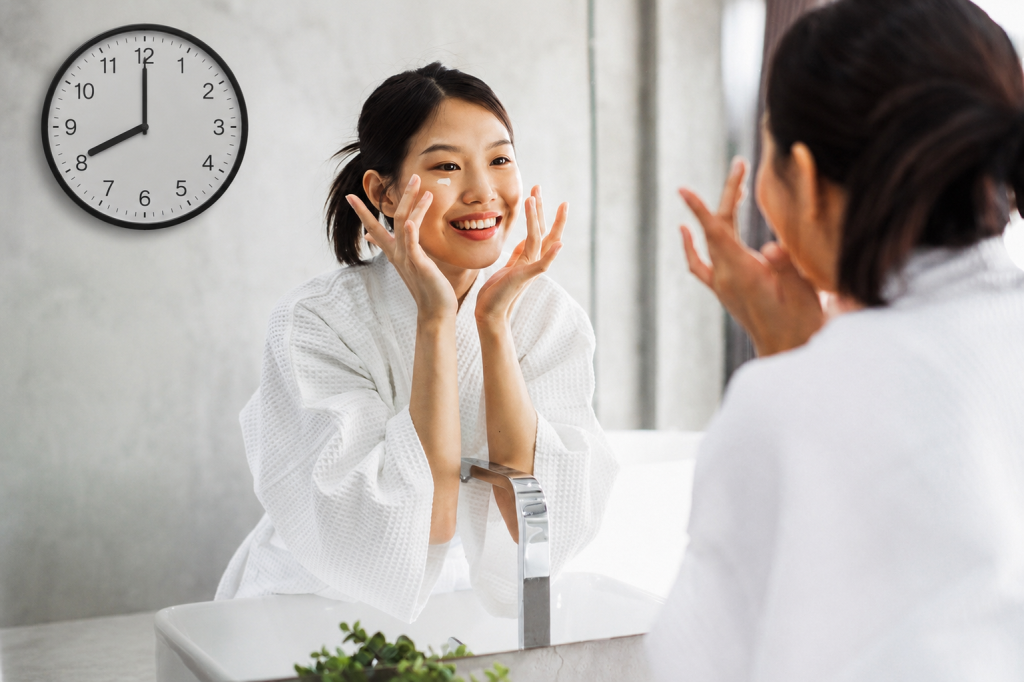 skincare mãi mà da vẫn xấu - là do bạn skincare sớm và thường đi ngủ rất muộn