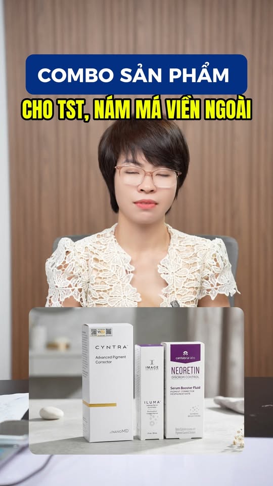 Video: Combo sản phẩm cho tăng sắc tố, nám má viền ngoài